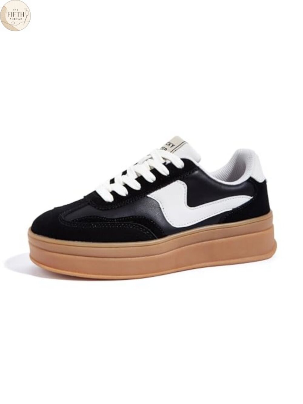 Platform Fashion Sneakers Thick Sole Genuine Leather Suede Walking Shoes